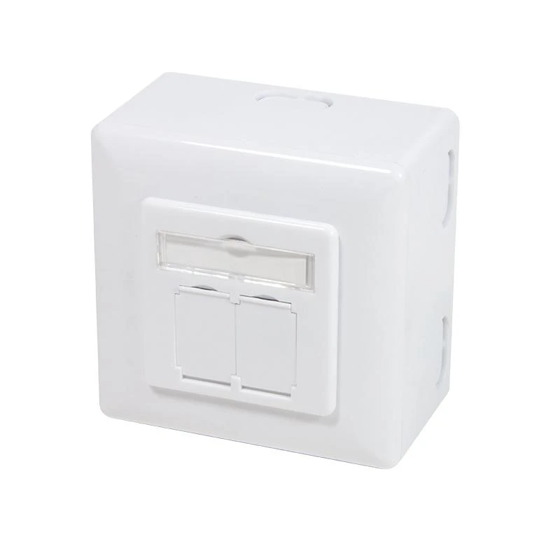 LOGILINK NP0039A LOGILINK - montuojamas į lizdą / įleidžiamas CAT6 ekranuotas 2xRJ45