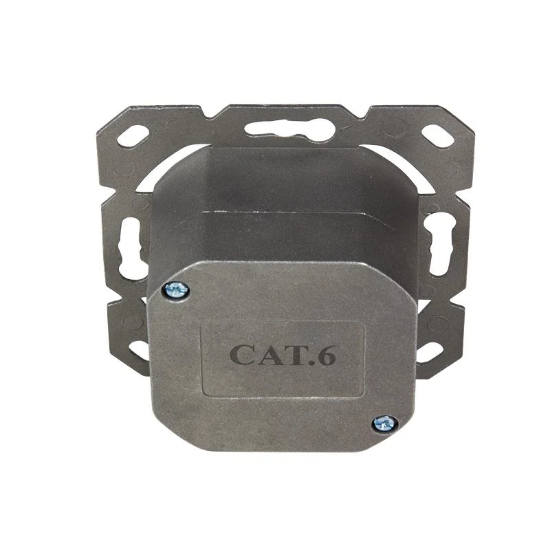 LOGILINK NP0039A LOGILINK - montuojamas į lizdą / įleidžiamas CAT6 ekranuotas 2xRJ45