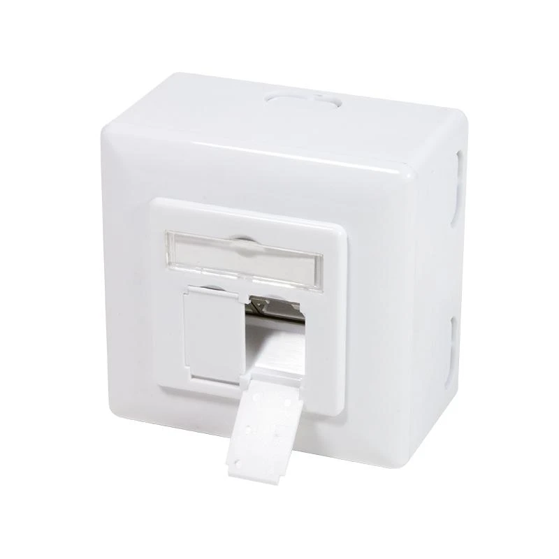 LOGILINK NP0039A LOGILINK - montuojamas į lizdą / įleidžiamas CAT6 ekranuotas 2xRJ45