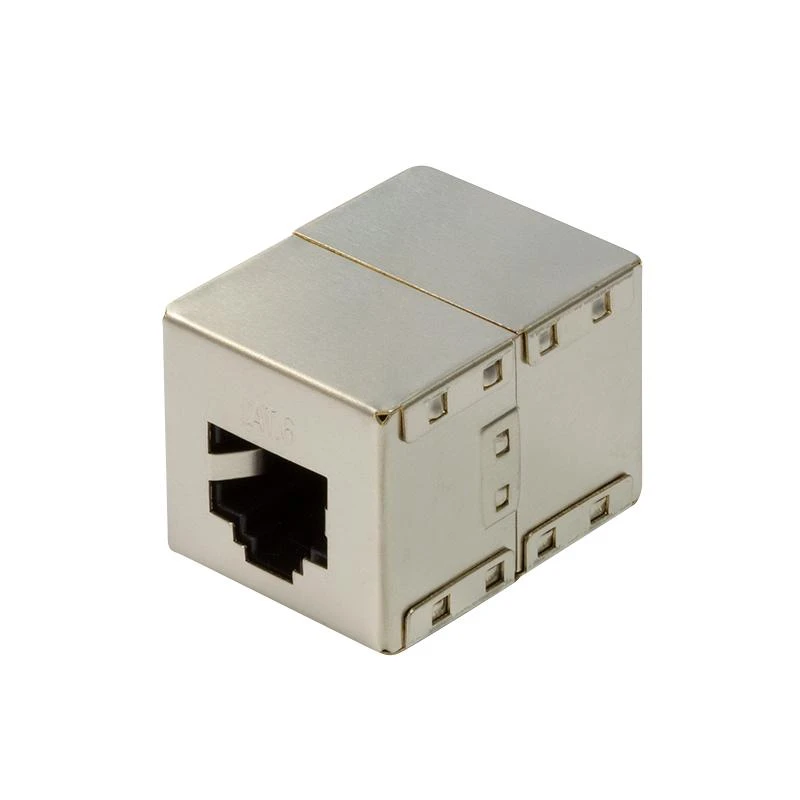 LOGILINK NP0054 – Inline mova 1:1 Cat.6 RJ45 STP metalinis korpusas
