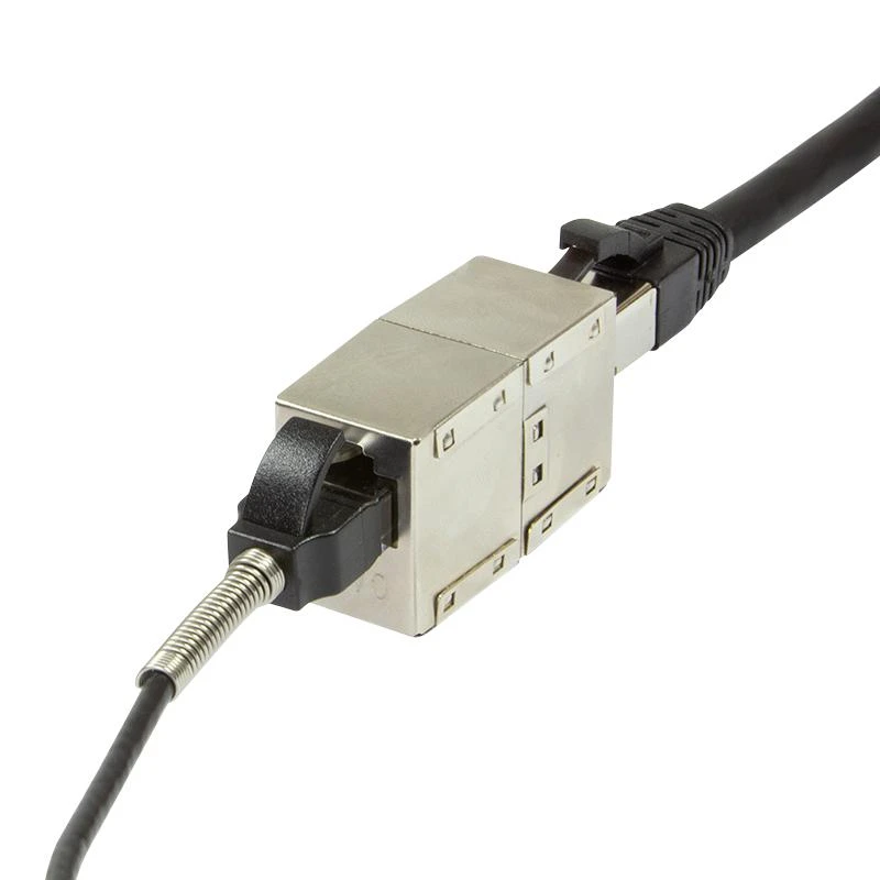 LogiLink LogiLink Patchkabelverbinder 1:1 Cat.6 STP, 2xRJ45 Metalgeh.