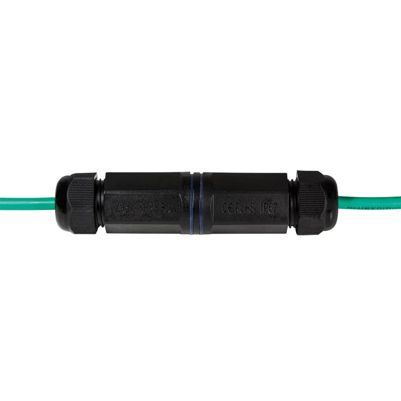 LOGILINK NP0080 LOGILINK - Lauko pataisomojo kabelio jungtis RJ45 moteriška / moteriška, IP67 atspari vandeniui