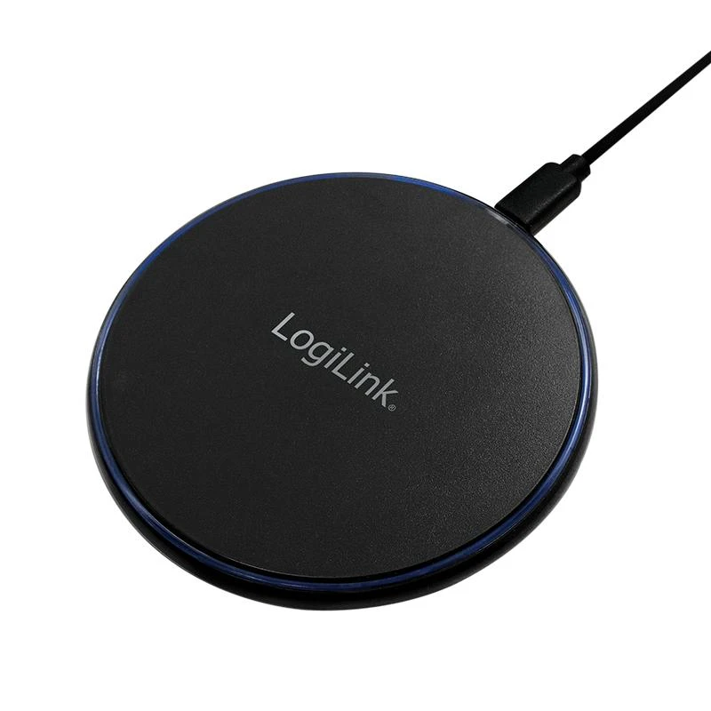 LogiLink Wireless Table Fast Charger 10W - induktive Įkrovimo stotelė juodas