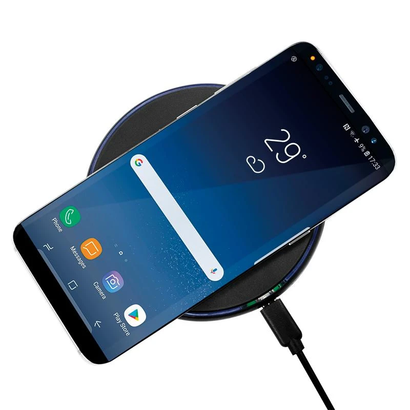 LogiLink Wireless Table Fast Charger 10W - induktive Įkrovimo stotelė juodas