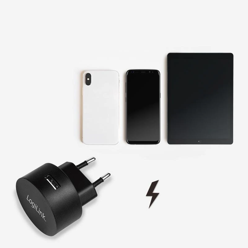 Įkroviklis LogiLink PA0217 1x USB-A 2.1 A (PA0217)