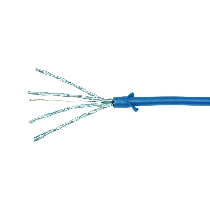 LogiLink LogiLink Patchkabel CAT6A STP TPE SlimLine blau 0,5m