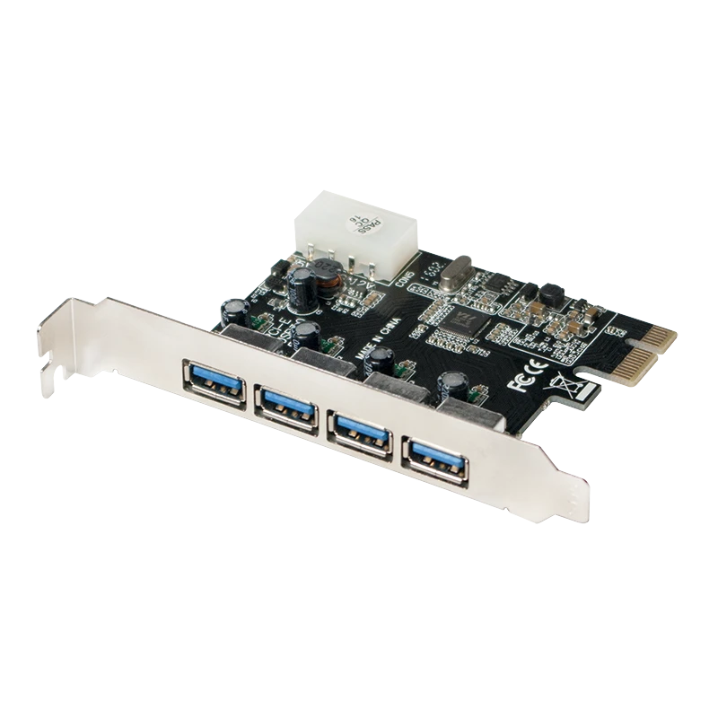 Išplėtimo plokštė Logilink PC0057A-Card PCI-Express 4xUSB3.0