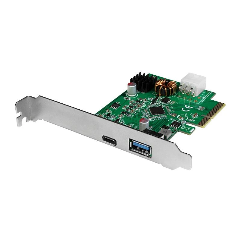 LOGILINK PC0089 PCI Express kortelė USB 3.2 1x USB-C PD 3.0 ir 1x USB 3.0