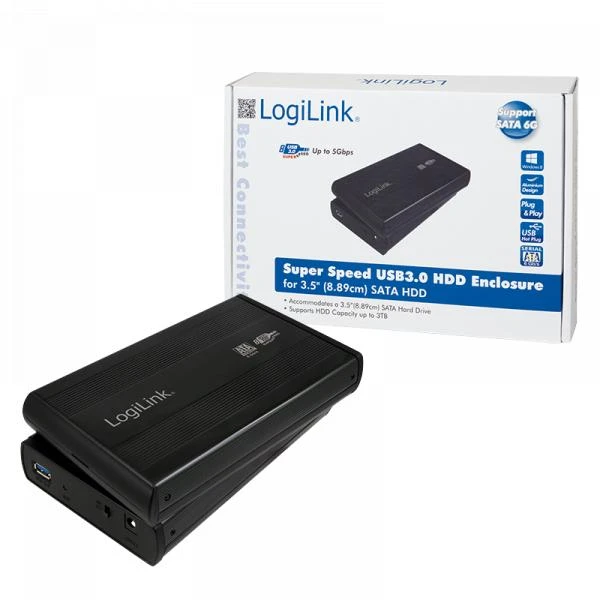 Logilink UA0107 išorinis HDD dėklas su pakuote