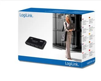 LogiLink 4 prievadų USB šakotuvo pakuotė