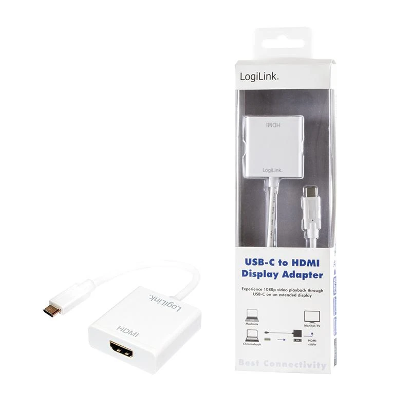 LogiLink USB-C į HDMI adapteris su dėžute