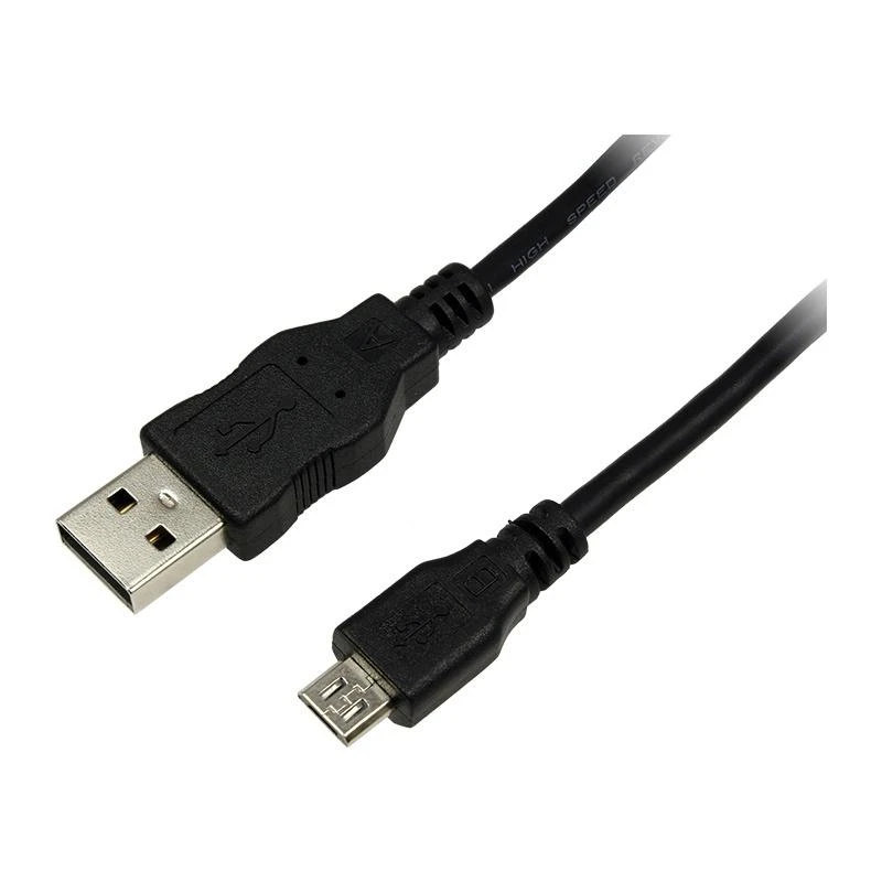 LOGILINK CU0059 LOGILINK - Kabelis USB2.0 tipo A male į micro B tipą, 3m, juodas