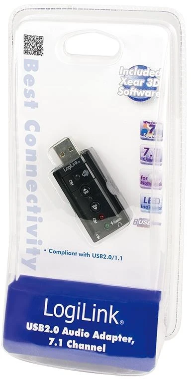 Logilink USB garso plokštė 7.1