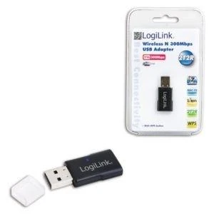 LogiLink WL0086B, belaidis, USB, WLAN, Wi-Fi 4 (802.11n), 300 Mbit/s
