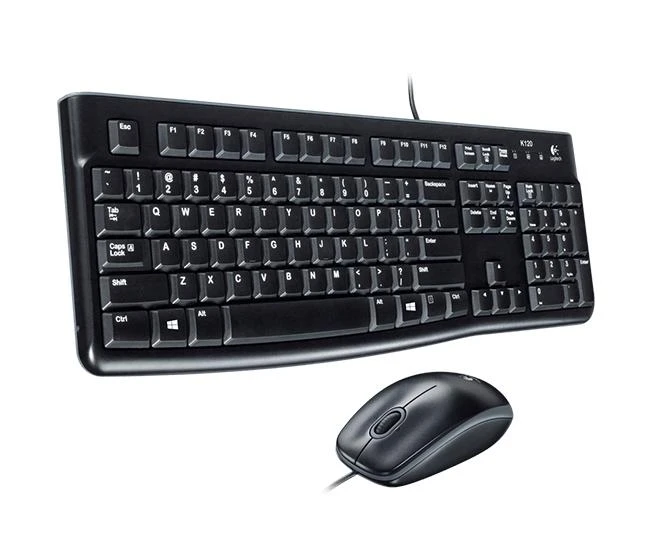 Klaviatūra Logitech MK120 kombinuotas, vokiškas QWERTZ