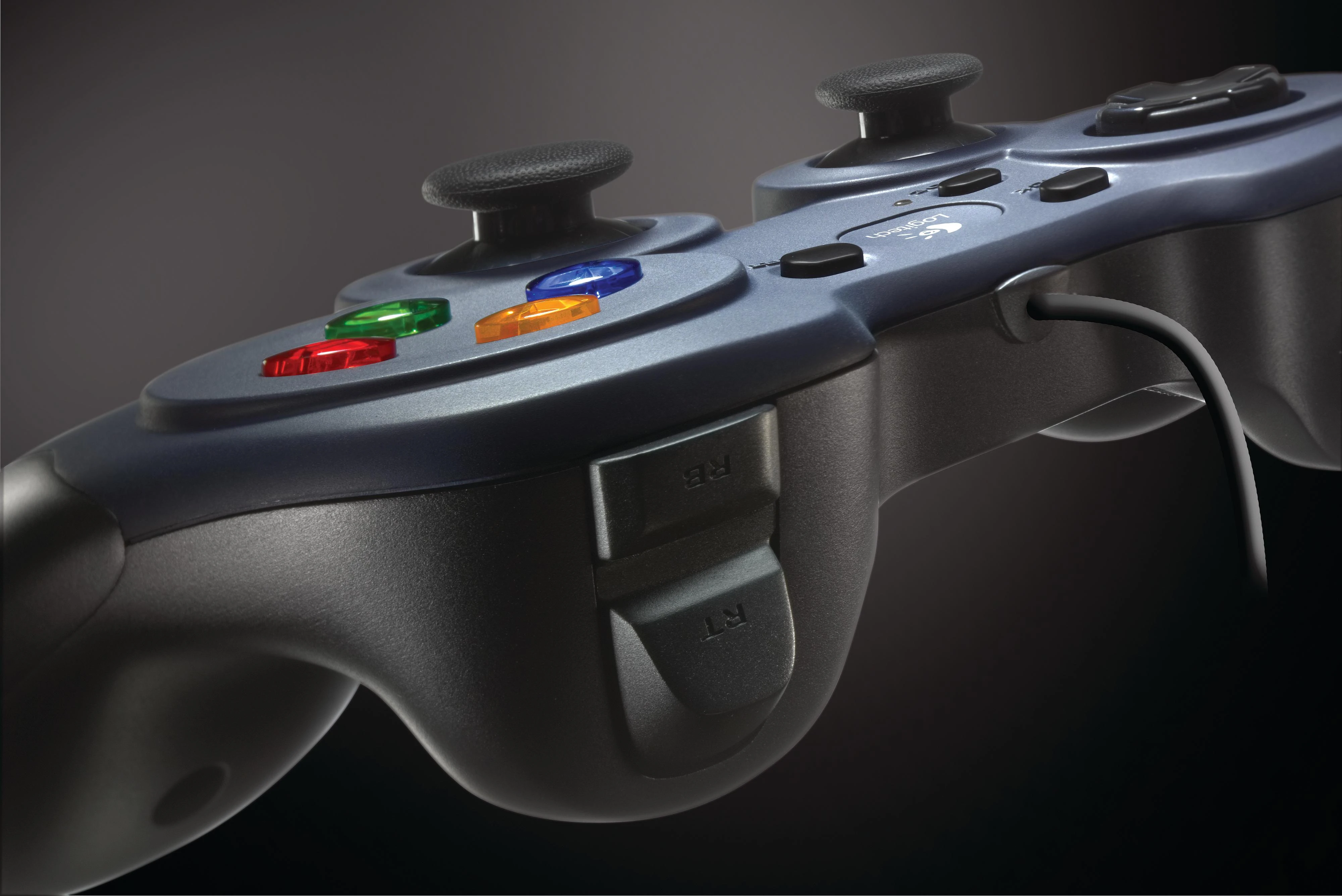 Žaidimų pultelis Logitech G Gamepad F310, USB 2.0, Juoda/Mėlyna