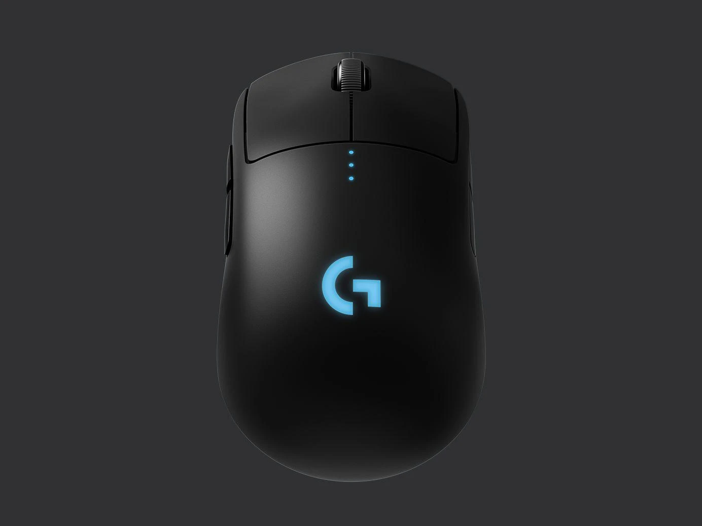 Logitech G PRO Belaidė žaidimų pelė, RF belaidė, 25600 DPI, Juoda