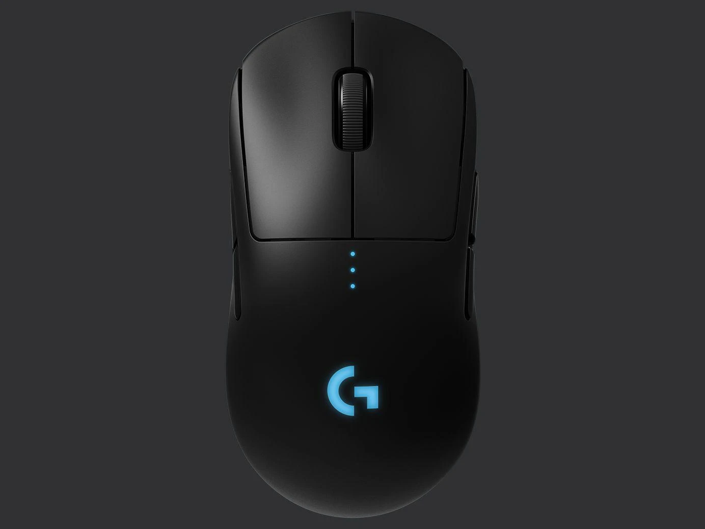 Logitech G PRO Belaidė žaidimų pelė, RF belaidė, 25600 DPI, Juoda