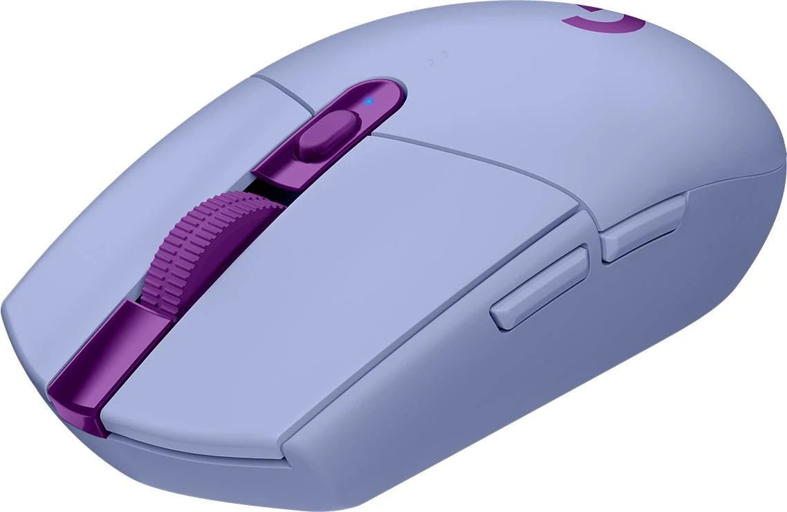 Belaidė žaidimų pelė Logitech G305 Hero, Lightspeed, Alyvinė