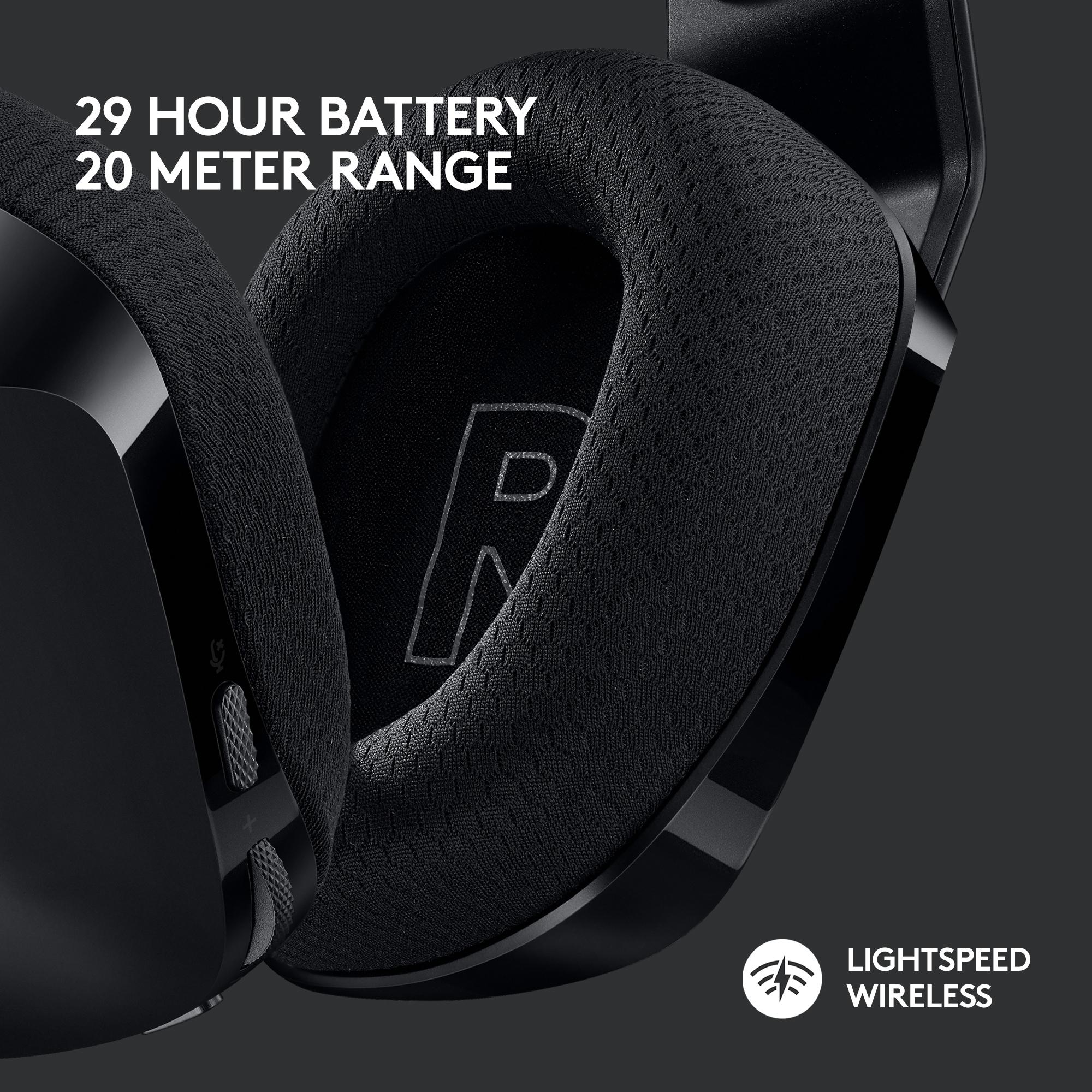 Logitech G733, LIGHTSPEED, RGB, Juodos 