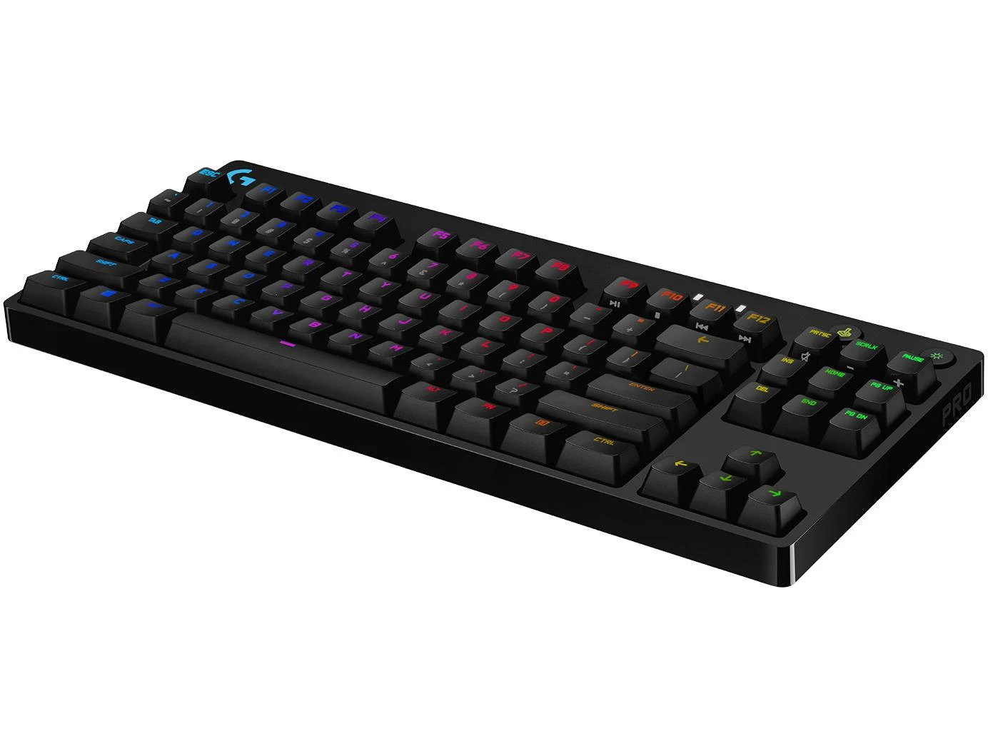Mechaninė Žaidimų Klaviatūra Logitech G Pro, GX Blue Clicky Switches, DE išdėstymas