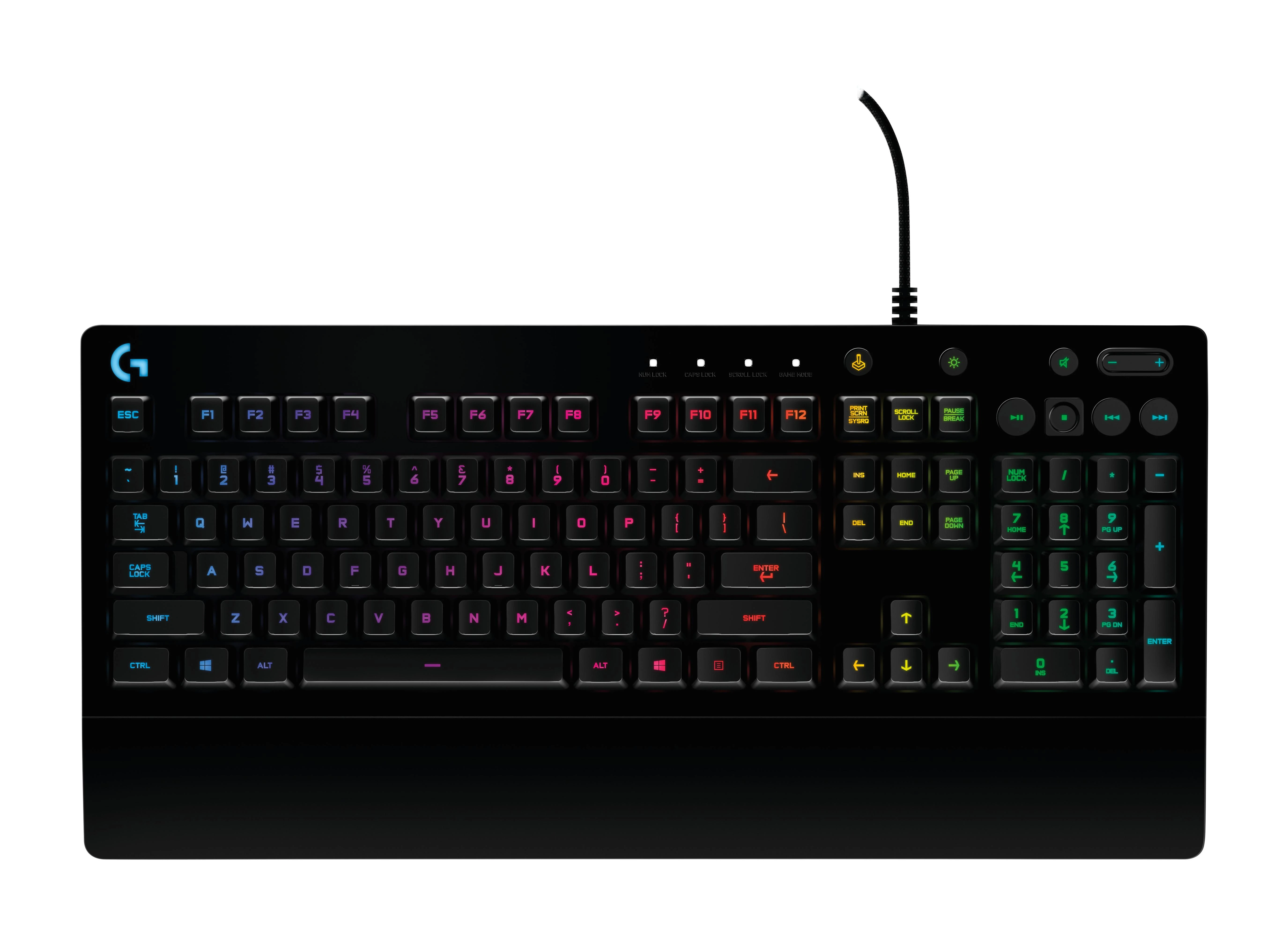 Žaidimų Klaviatūra Logitech G213 Prodigy RGB, DE išdėstymas
