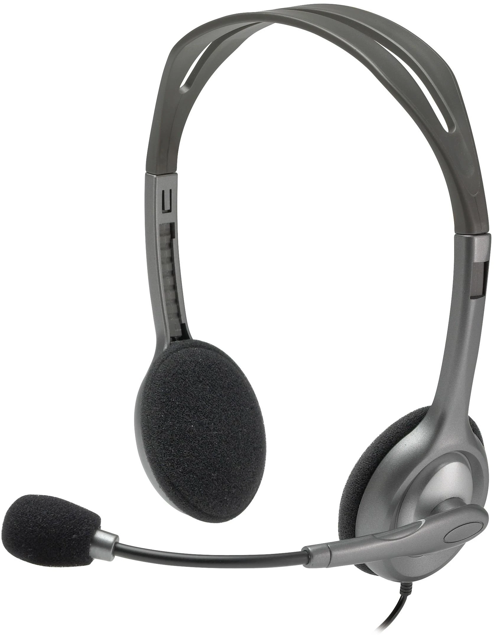 Universalios ausinės Logitech H111, su mikrofonu, 3,5mm jungtis