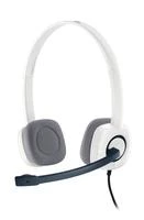 LOGITECH H150 ausinės su mikrofonu, baltos