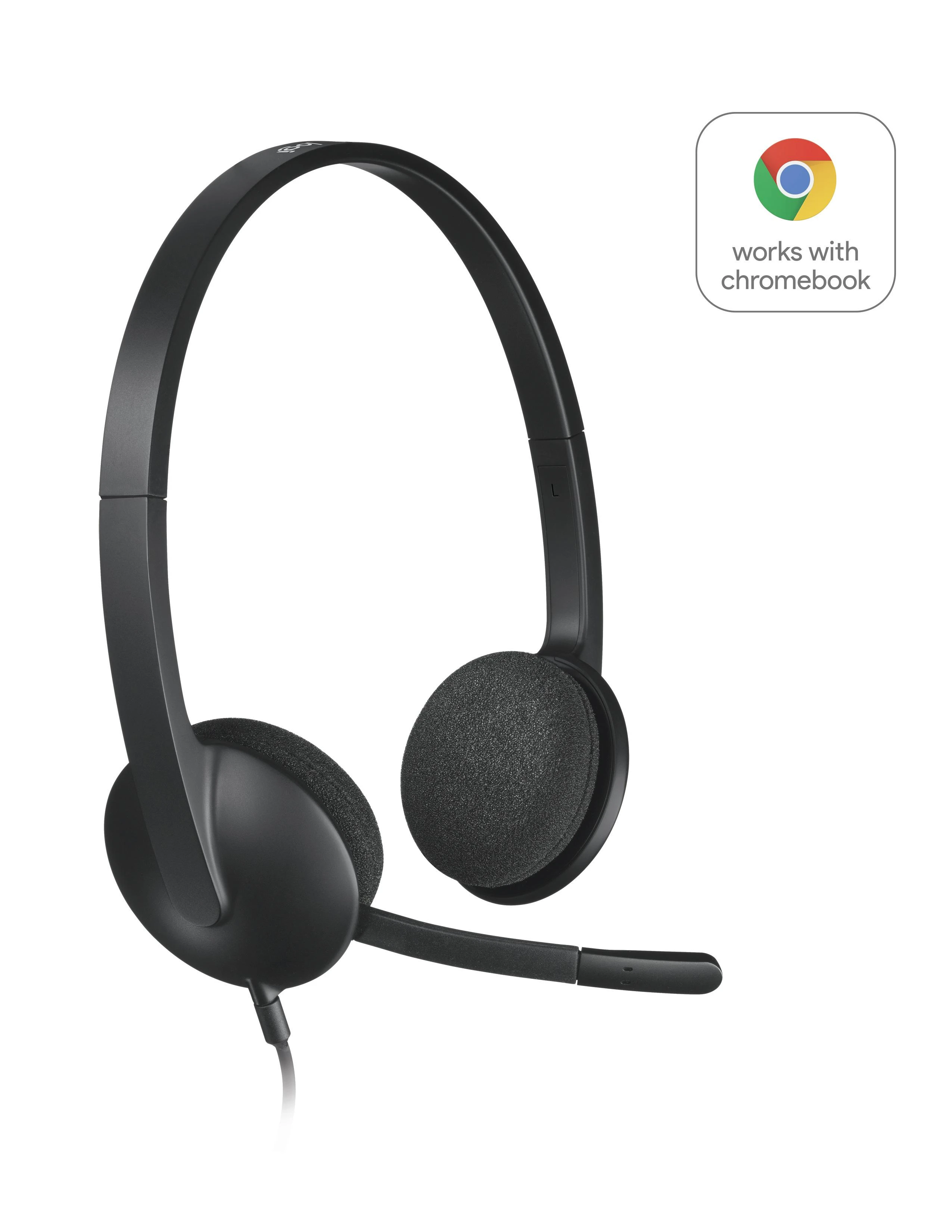 LOGITECH USB Ausinės H340 Ausinės on-ear su laidu