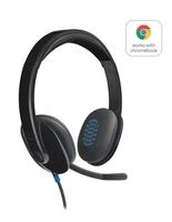 Universalios Ausinės Logitech H540 su USB jungtimi ir triukšmą slopinančiu mikrofonu