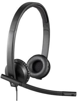 Logitech H570e laidinės ausinės su mikrofonu