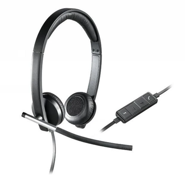 Universalios ausinės Logitech H650e, Stereo, su mikrofonu, USB jungtis