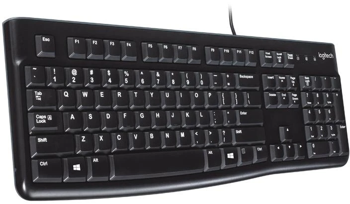 Logitech klaviatūra K120 su laidu, Ispanų