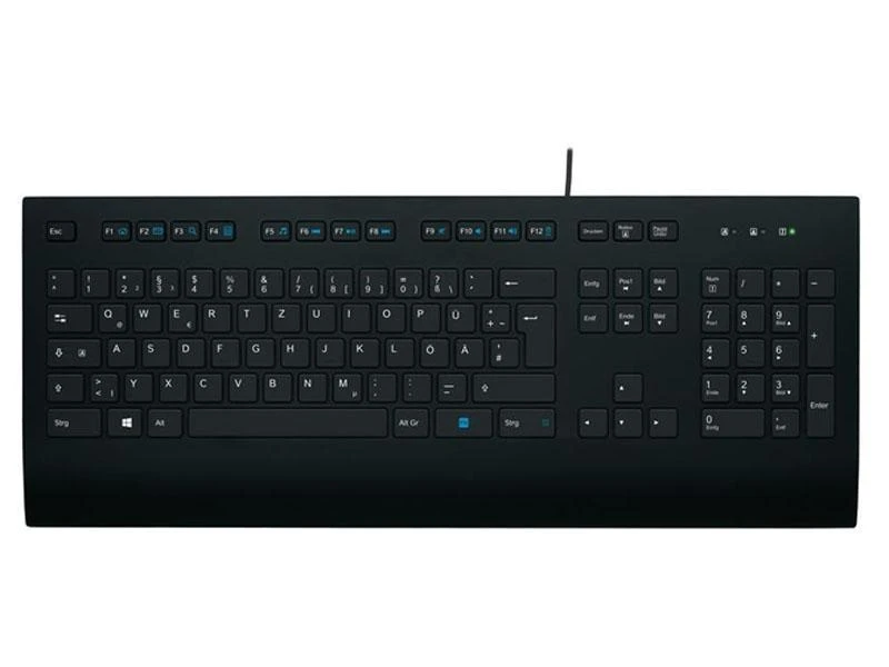 Laidinė klaviatūra Logitech K280E, Išdėstymas: DE