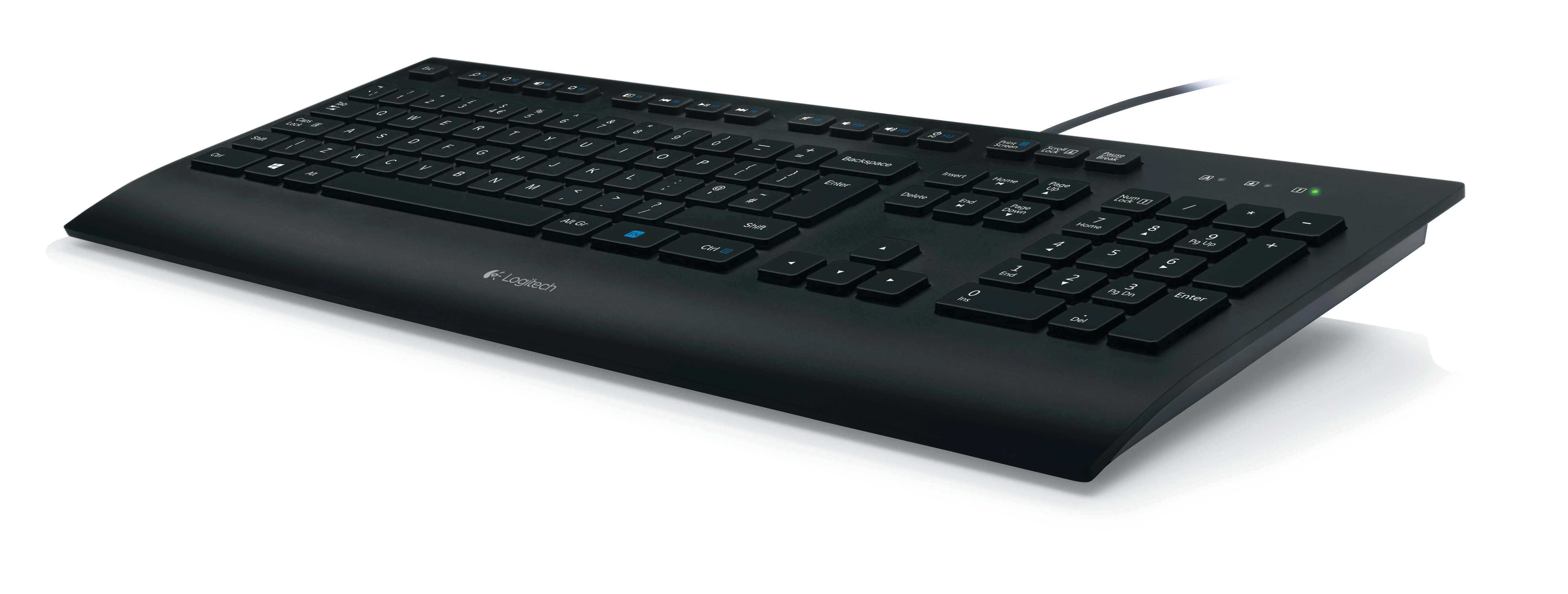 Laidinė klaviatūra Logitech K280E, Išdėstymas: DE