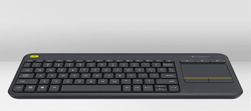 Klaviatūra Logitech K400 Plus wireless Touch juodas UK