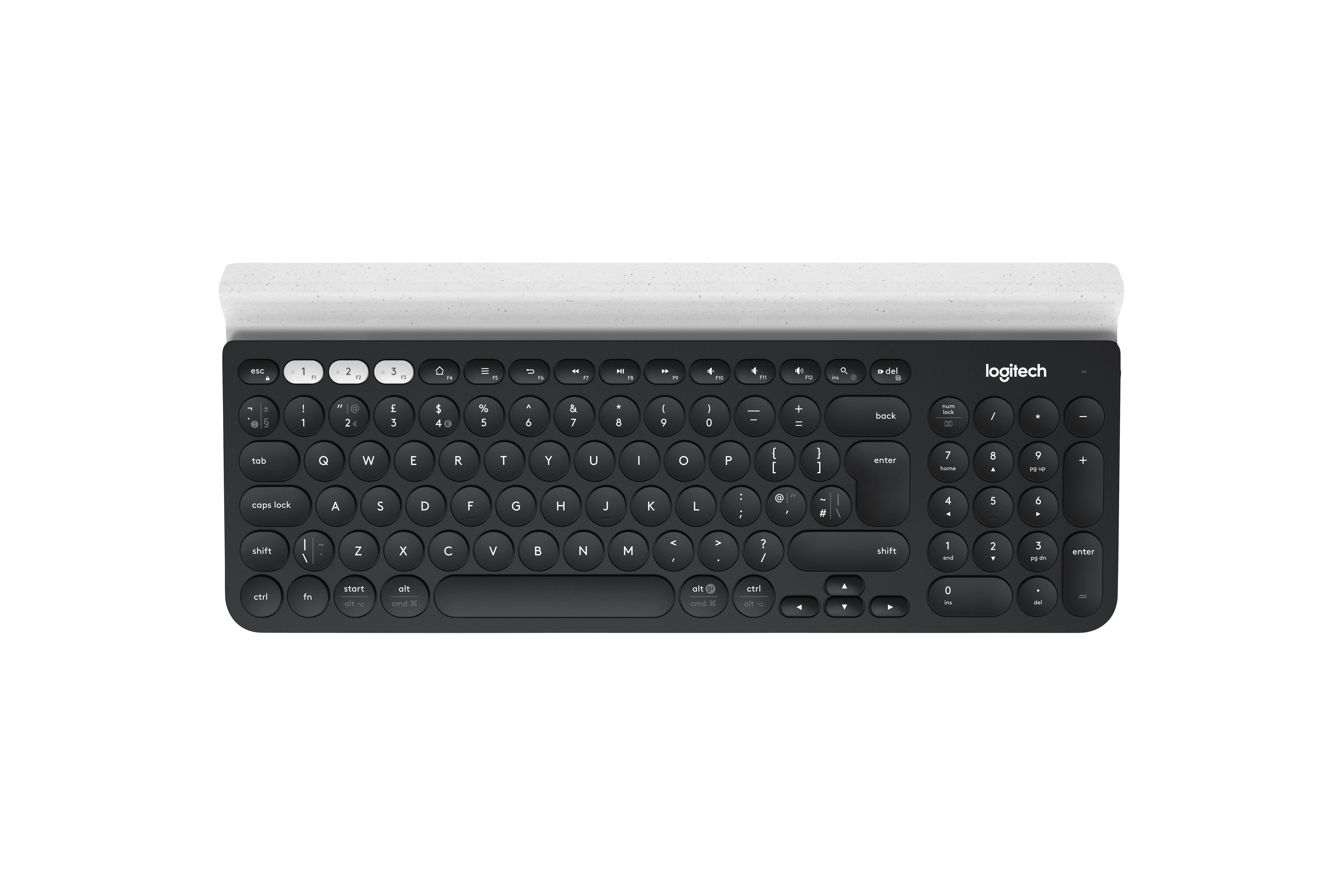 Klaviatūra „Logitech K780“ (K780 klaviatūra, „Pan Nordic“)