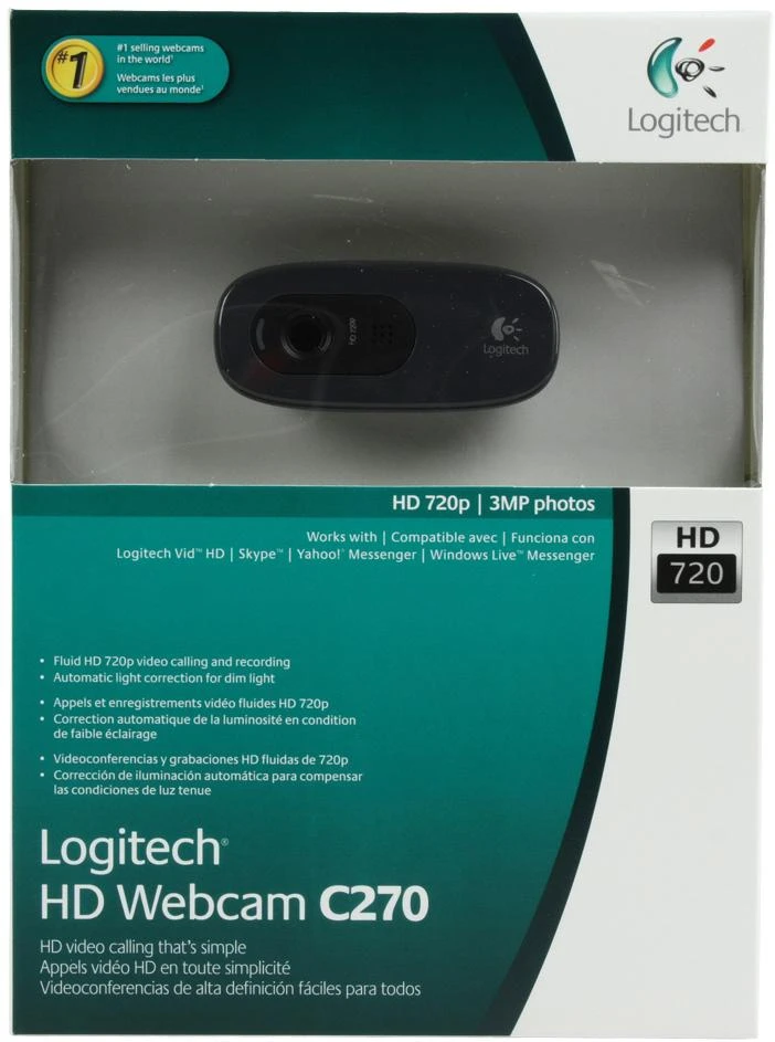 LOGITECH C270 internetinė kamera, pjūklas