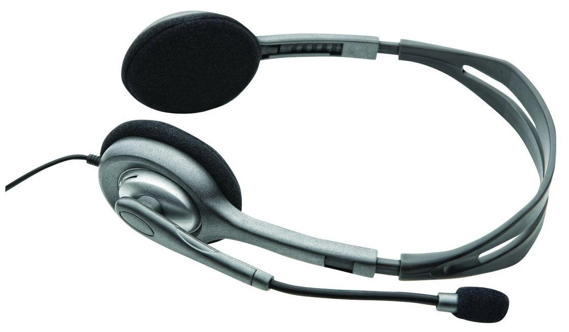 Logitech | LGT-H110 | Stereo ausinės | Juodas, Sidabrinis