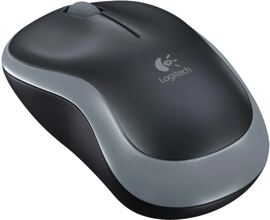 Bevielė pelė Logitech M185 pilka