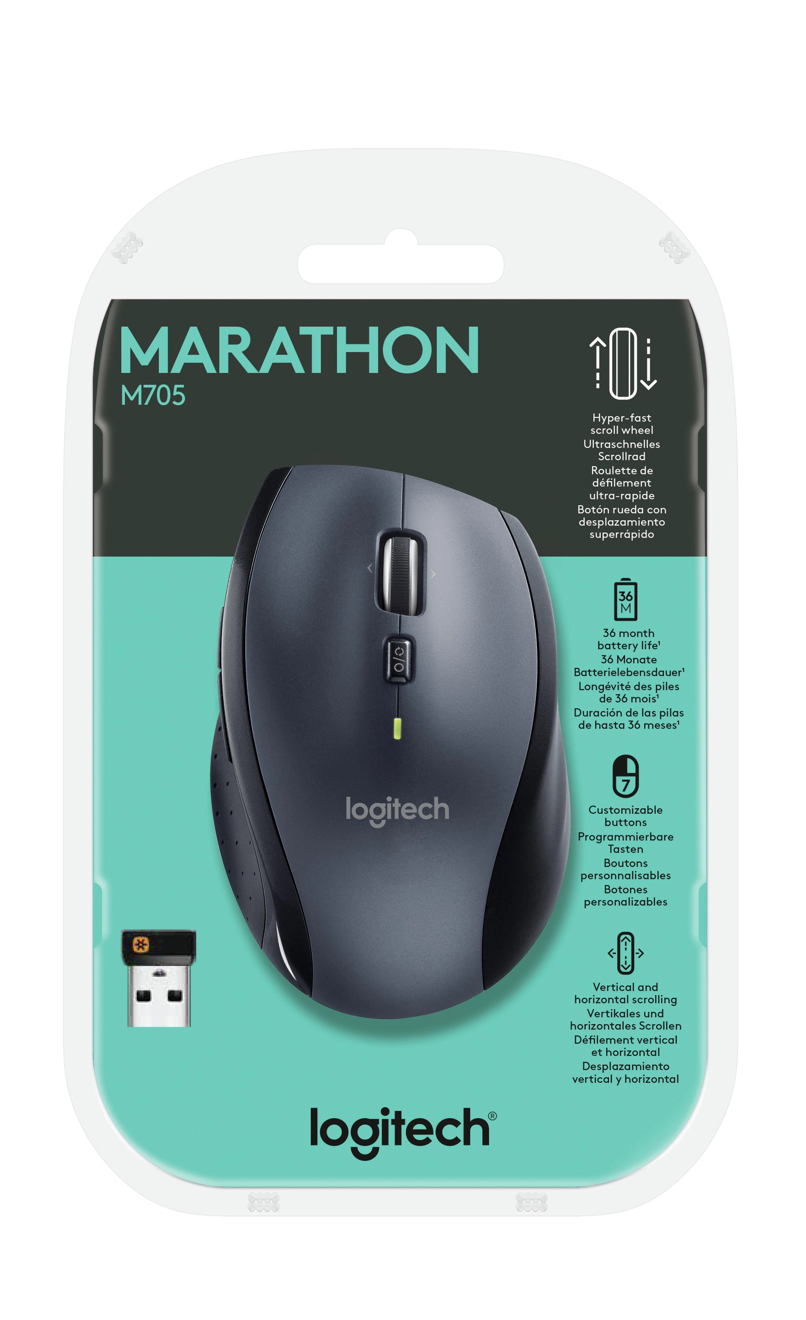 Belaidė pelė Logitech M705