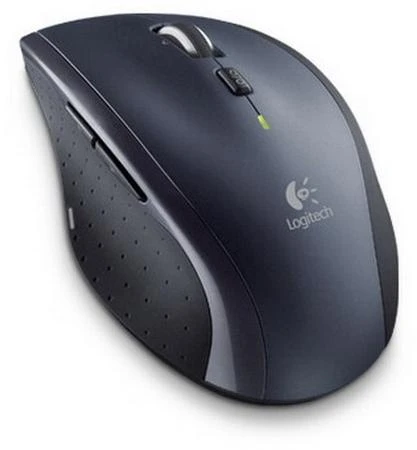 Logitech „Marathon Pelė M705“, dešiniarankiams, optinė, radijo dažnių belaidė, 1000 DPI, anglies spalvos