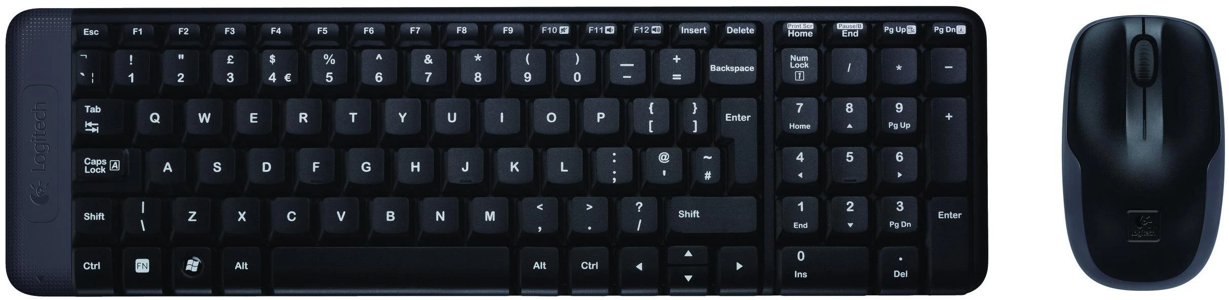 Belaidis klaviatūros ir pelės rinkinys MK220, ENG/RUS išdėstymas