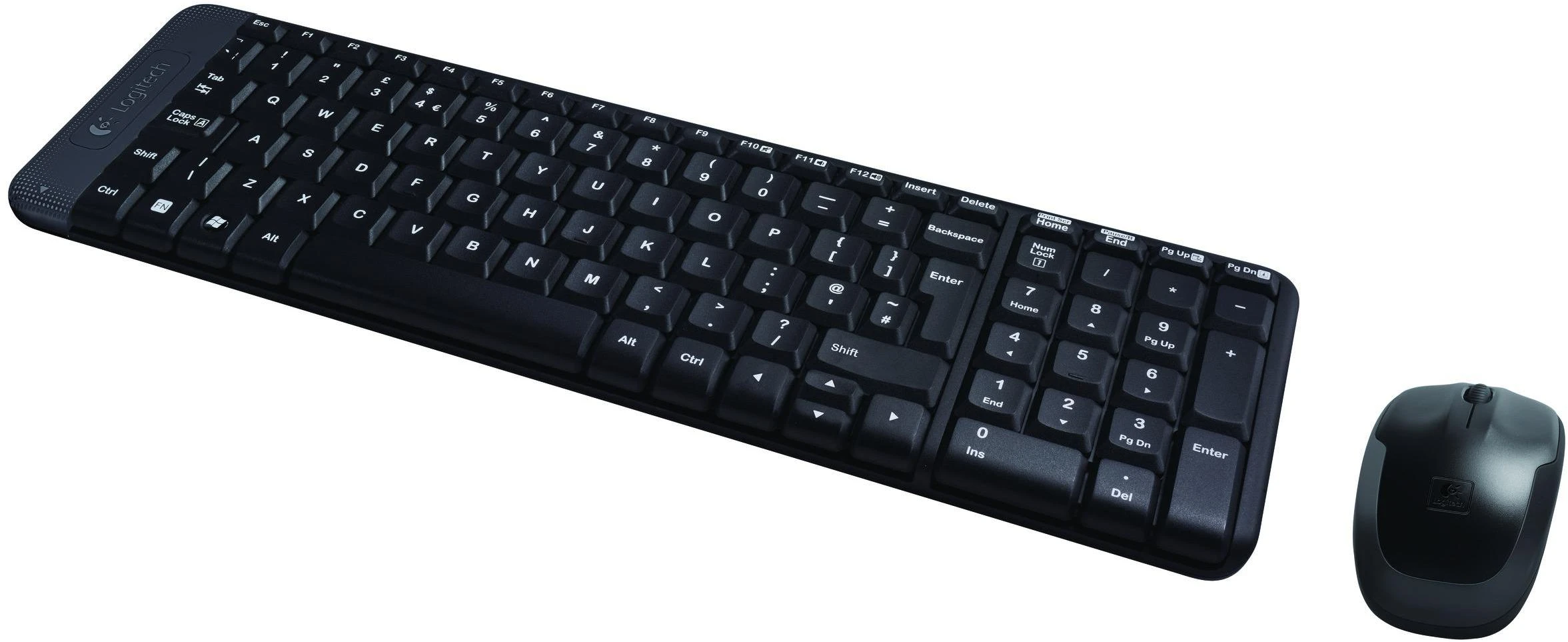 Belaidis klaviatūros ir pelės rinkinys MK220, ENG/RUS išdėstymas