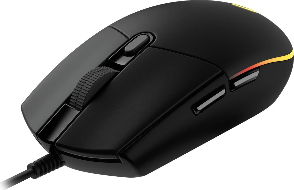Pelė žaidimams Logitech G102 Lightsync, Juoda
