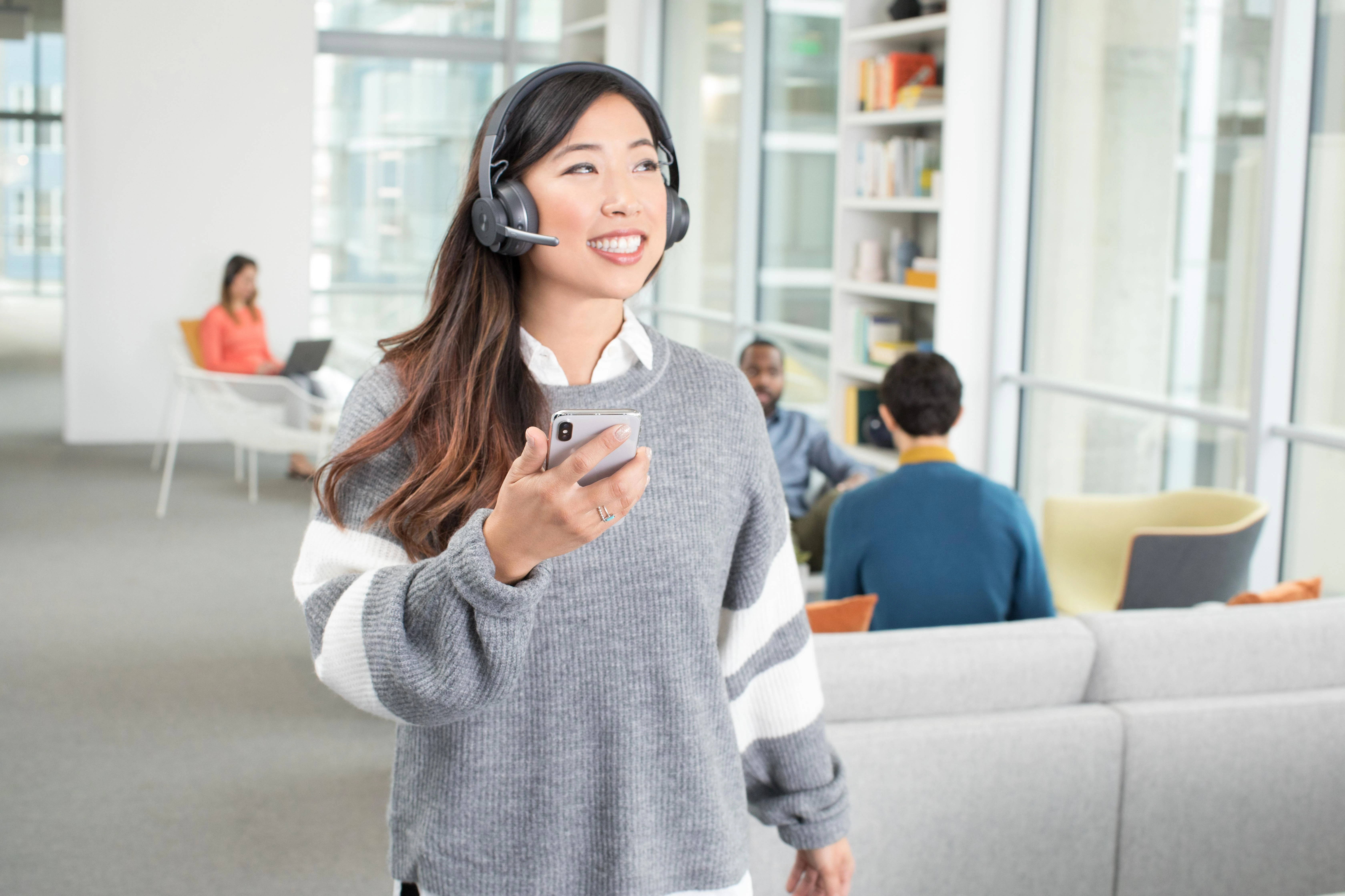 Belaidės Universalios ausinės Logitech UC Zone Wireless, Bluetooth, su mikrofonu