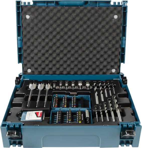 Makita Grąžtų / sukimo antgalių rinkinys B-43044 66 vnt. • magnetinis laikiklis