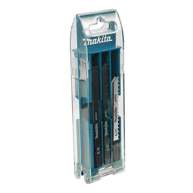 Makita B-44410 Siaurapjūklio pjūklelių komplektas 10 vnt (B-13, B-16, B-22, B-23, B-10S)