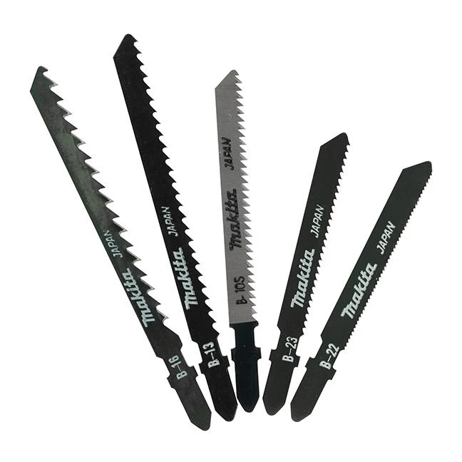 Makita B-44410 Siaurapjūklio pjūklelių komplektas 10 vnt (B-13, B-16, B-22, B-23, B-10S)
