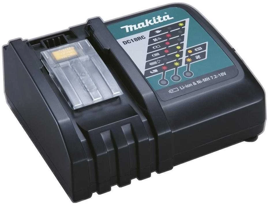 Makita 195584-2 Kroviklis DC18RC 14,4-18 V Li-ion RAPID krovimo laikas 15/22min, CARTON